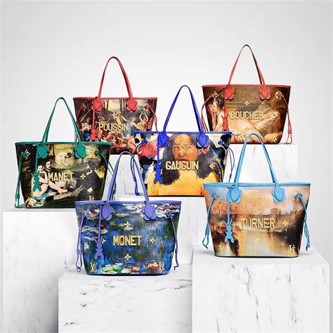 jeff koons louis vuitton collaboration|masters collection Louis Vuitton.